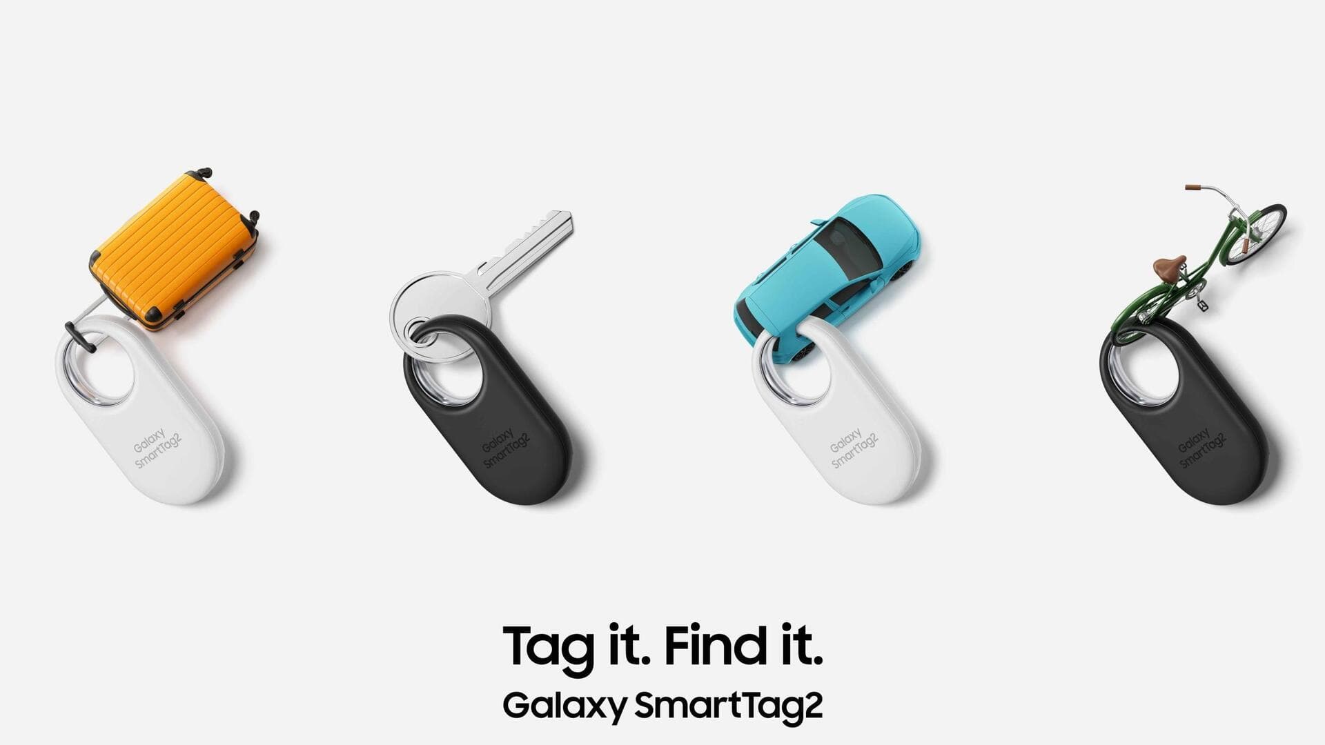 Samsung unveils Galaxy SmartTag2 with enhanced design, features, and battery