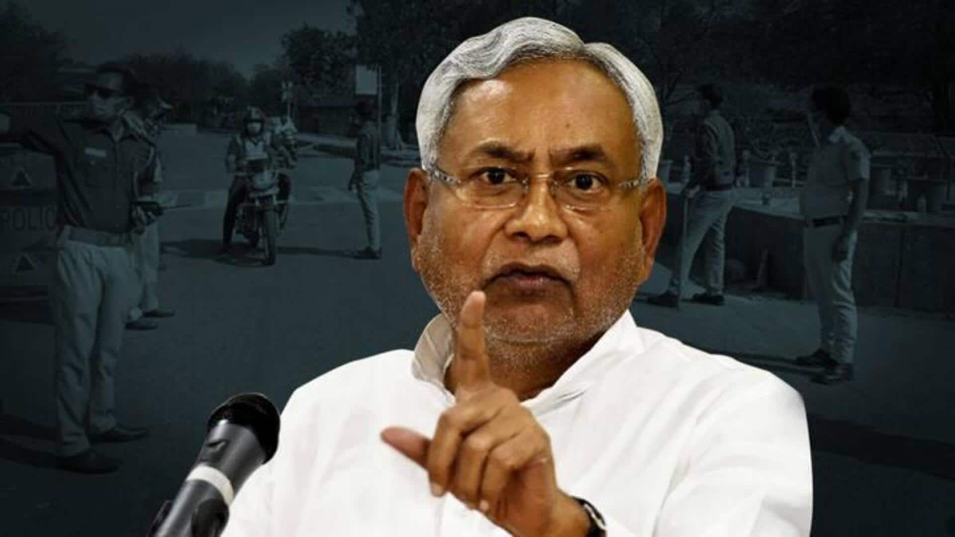 Wanted another name for INDIA bloc, says Nitish Kumar