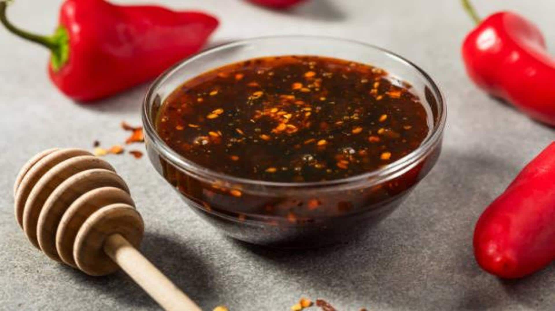 Elevate your dishes with honey Sriracha sauce 