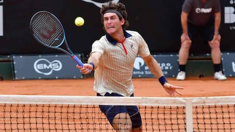 Tennis: Tristan Boyer loses cool, smashes racket on umpire's chair