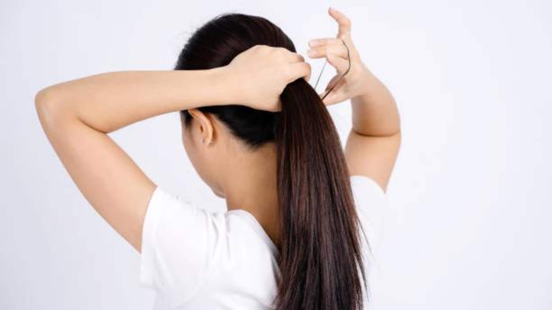 Secret to instant volume? It is textured ponytails 