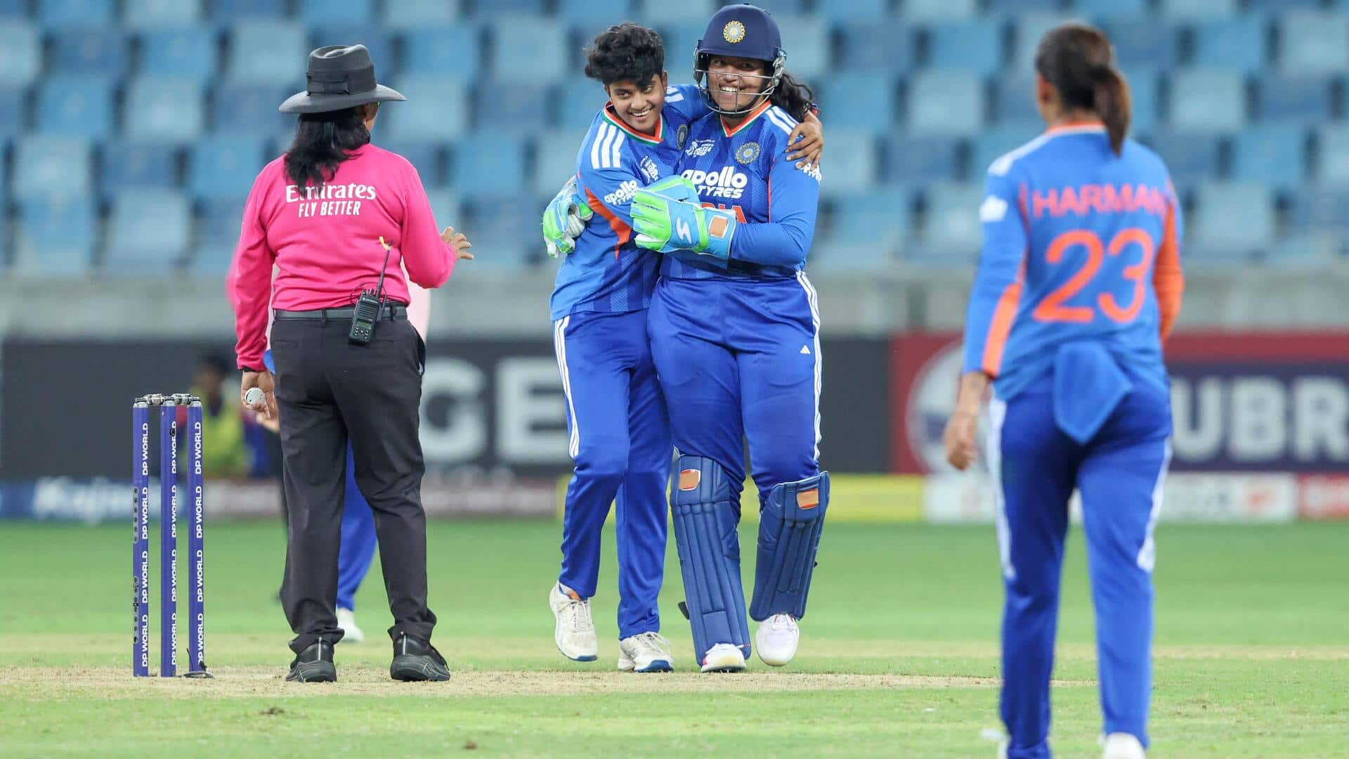India's Shree Charani completes 50 WT20I wickets: Decoding her stats
