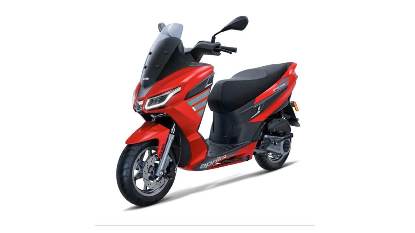 Ahead of launch, prices of Aprilia SXR 125 scooter leaked