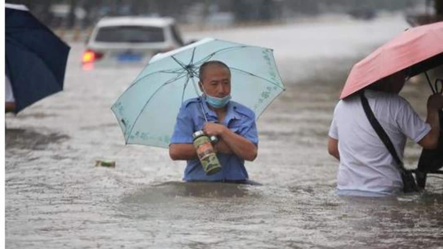 Twelve killed in heavy rain, floods in central China