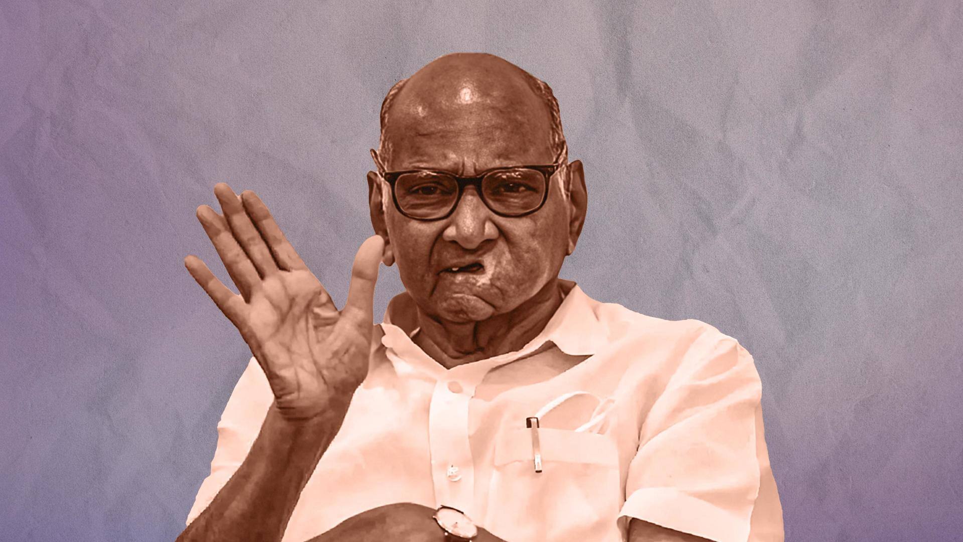 Sharad Pawar decides to step down as NCP president