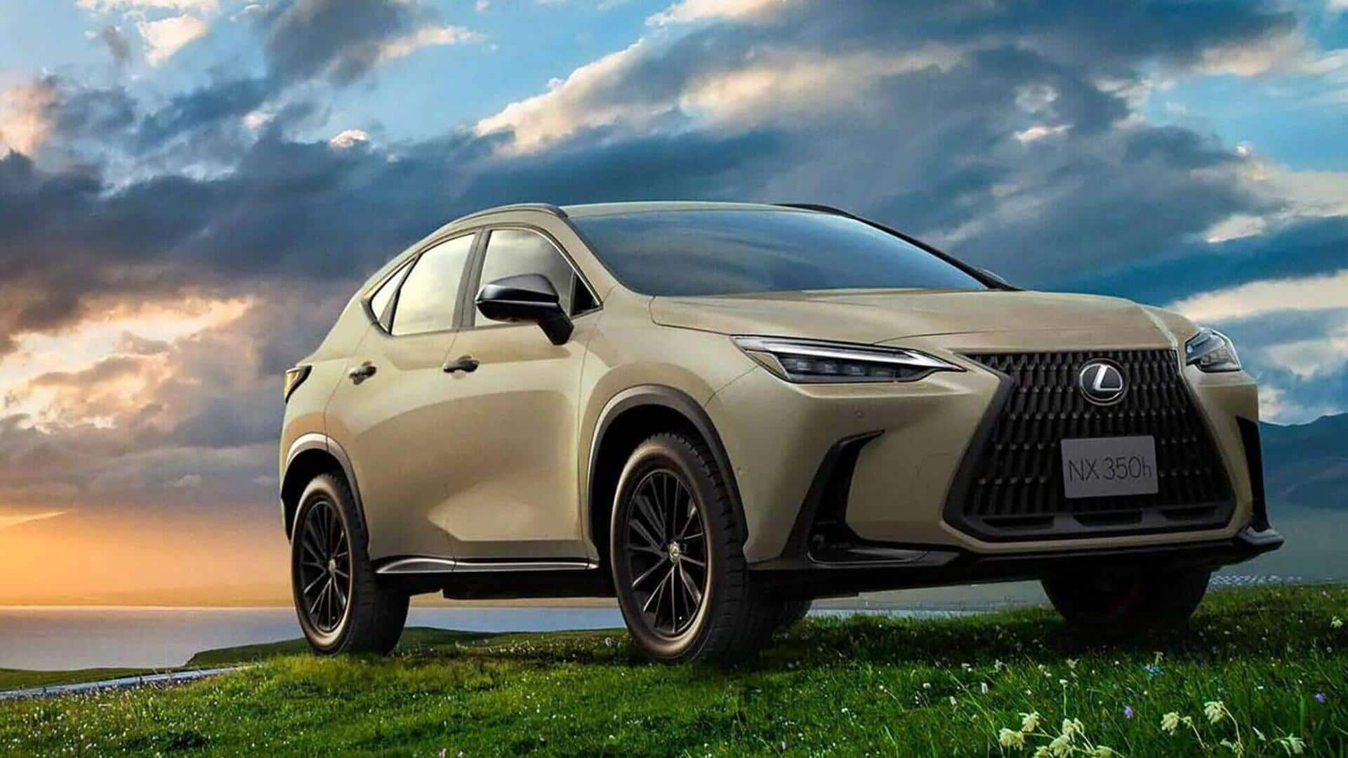 Lexus NX 350h Overtrail launched in India at ₹71.17 lakh