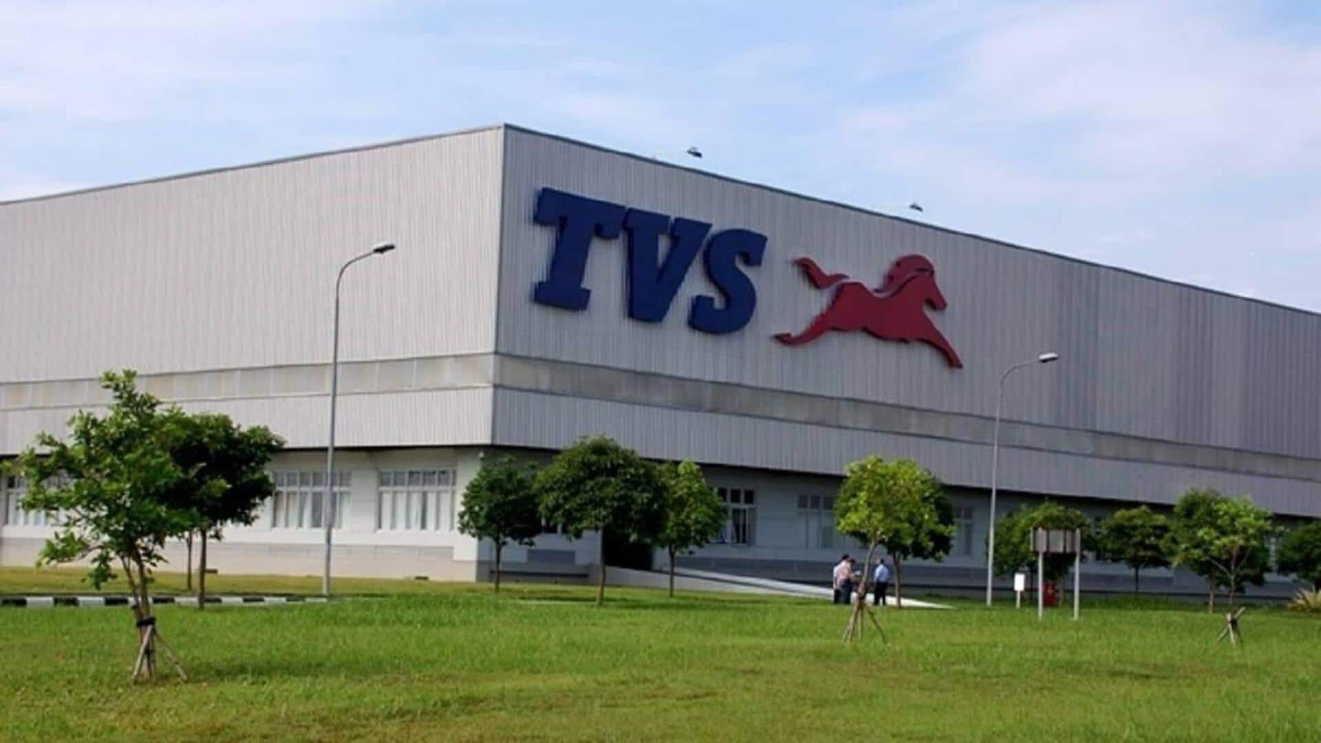 TVS Motor Company records 13% increase in two-wheeler sales