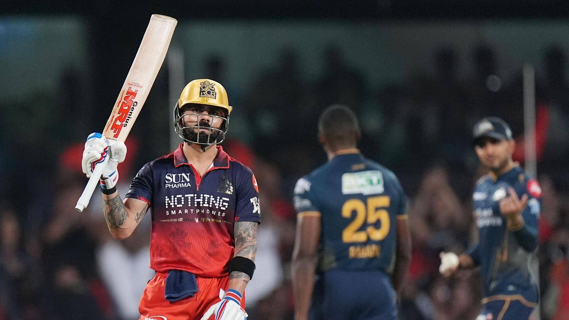 Virat Kohli trumps ton-up Sai Sudharsan as RCB beat GT