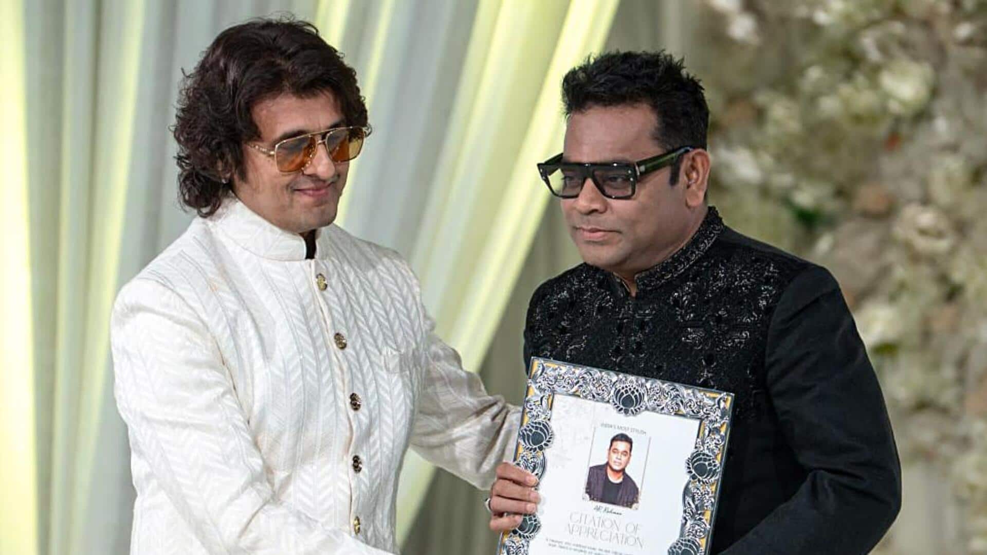 'Batwara 1947': AR Rahman reveals Sonu Nigam collaboration