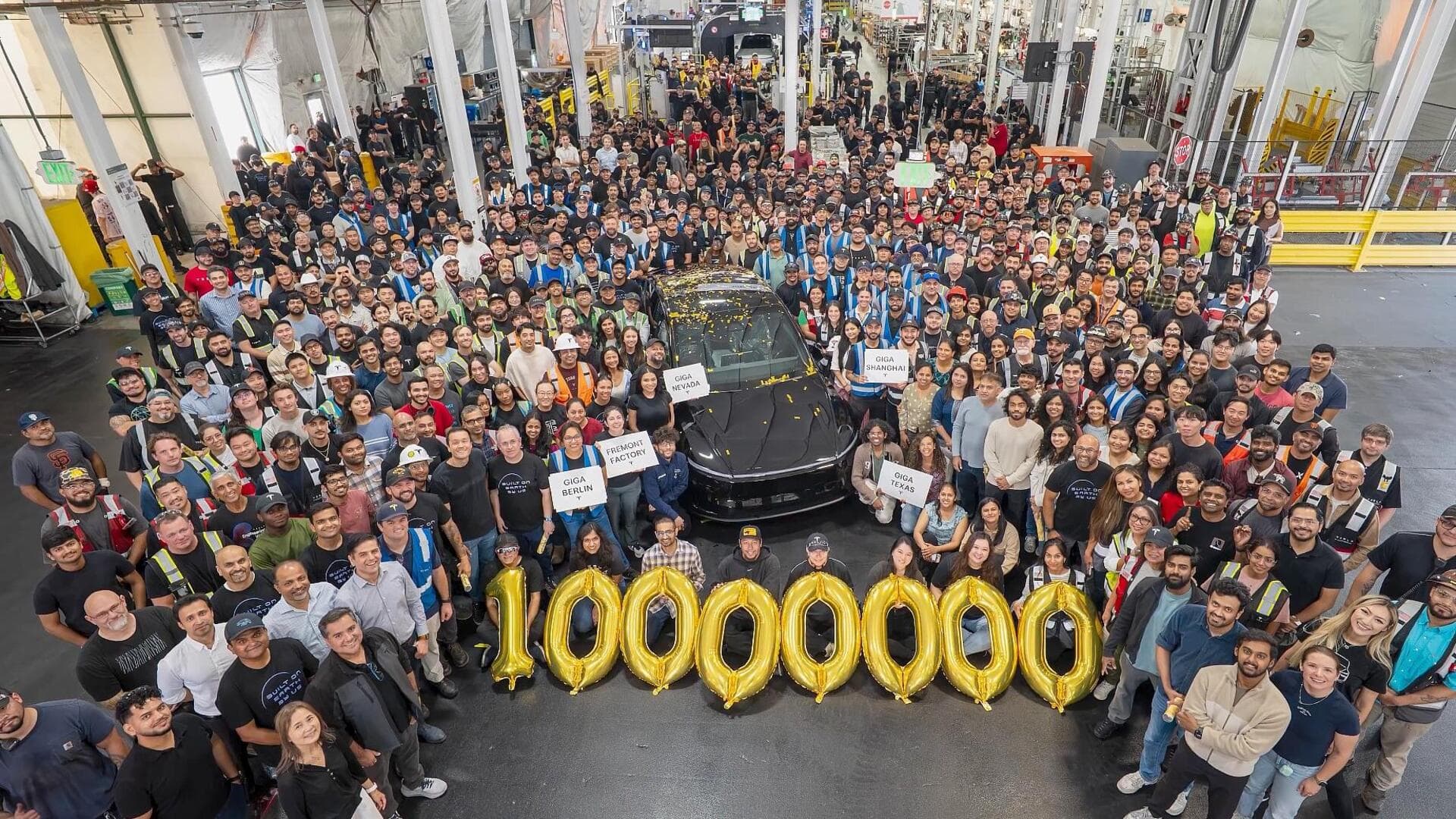 Tesla just made its 10 millionth EV