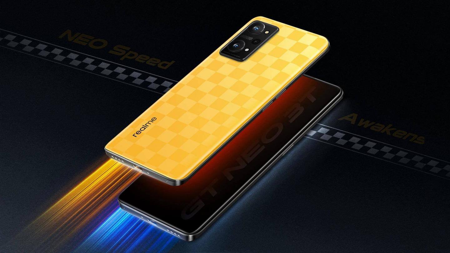 Realme GT Neo 3T's India launch timeline and variants tipped