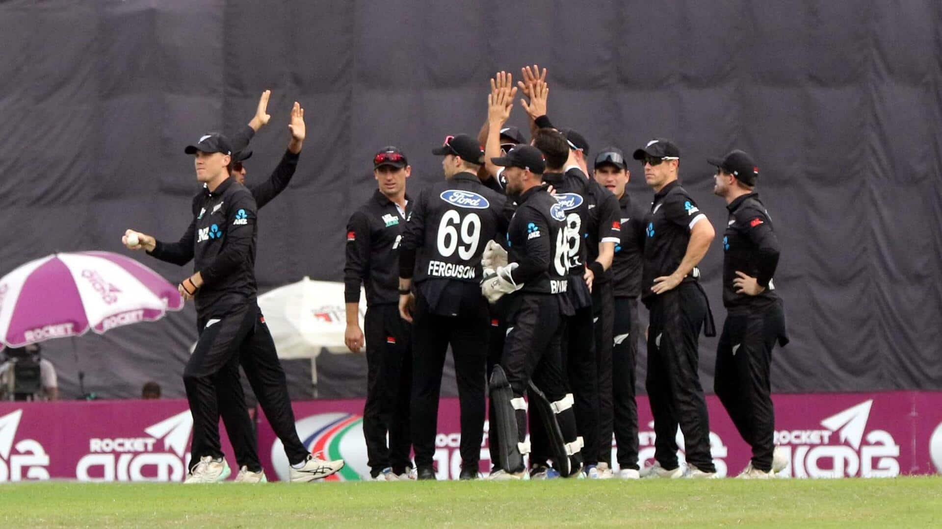 New Zealand defeat Bangladesh by seven wickets to wrap up the ODI series