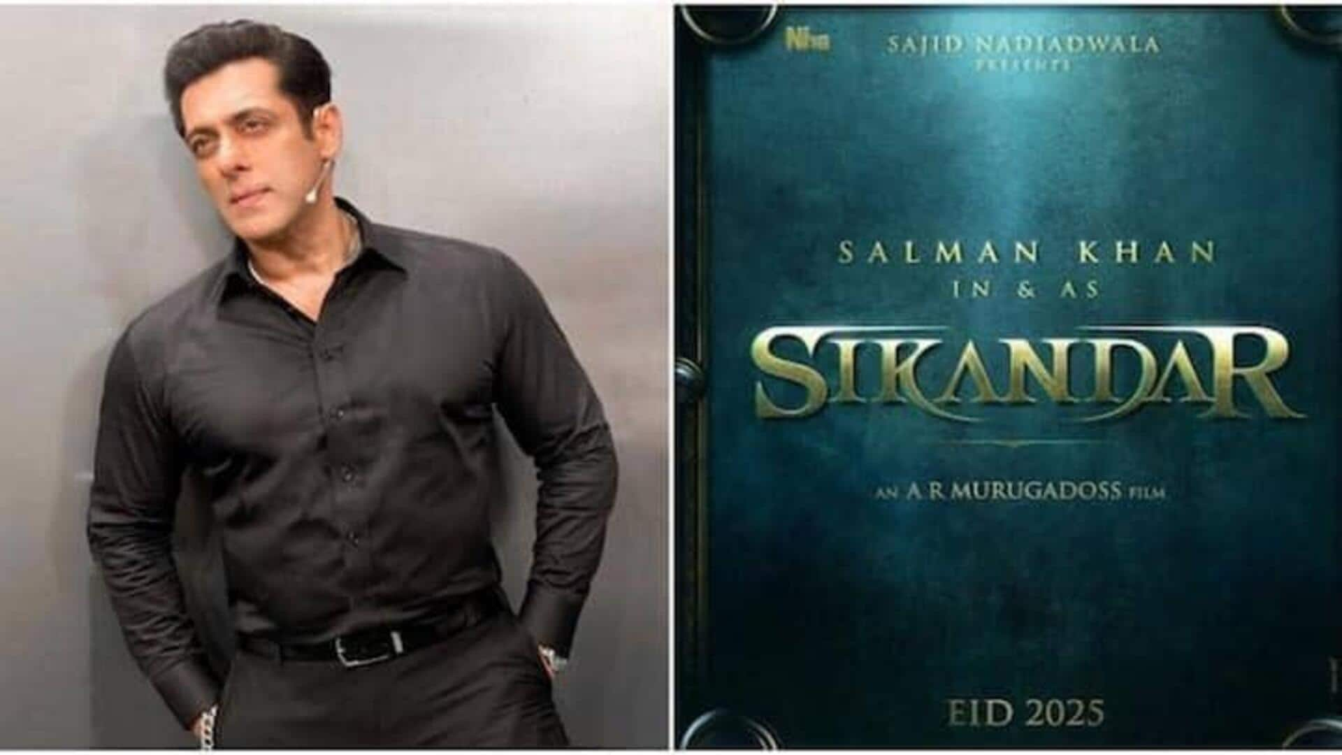 Salman's 'rugged' 'Sikandar' poster coming on 59th birthday: Report