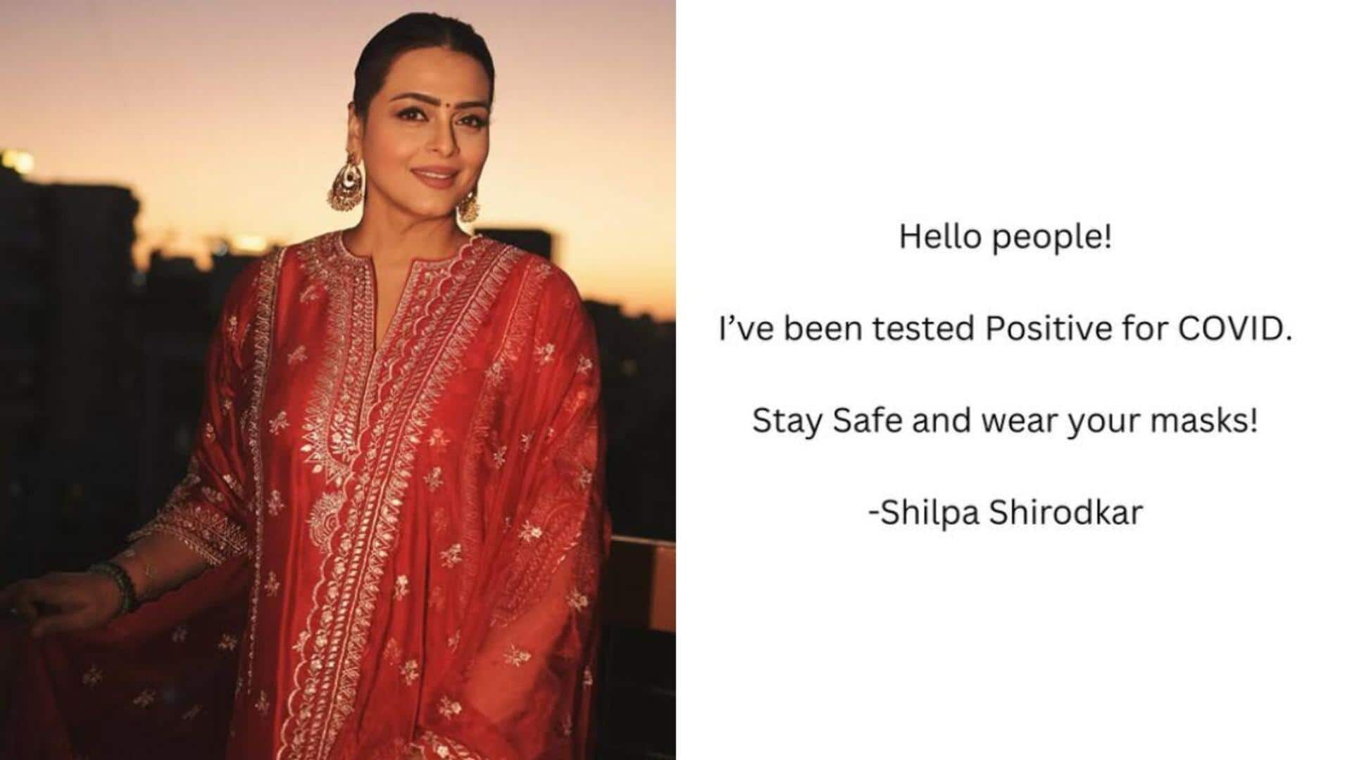 'Bigg Boss 18' star Shilpa Shirodkar tests COVID-19 positive 'Bigg Boss 18' star Shilpa Shirodkar tests COVID-19 positive