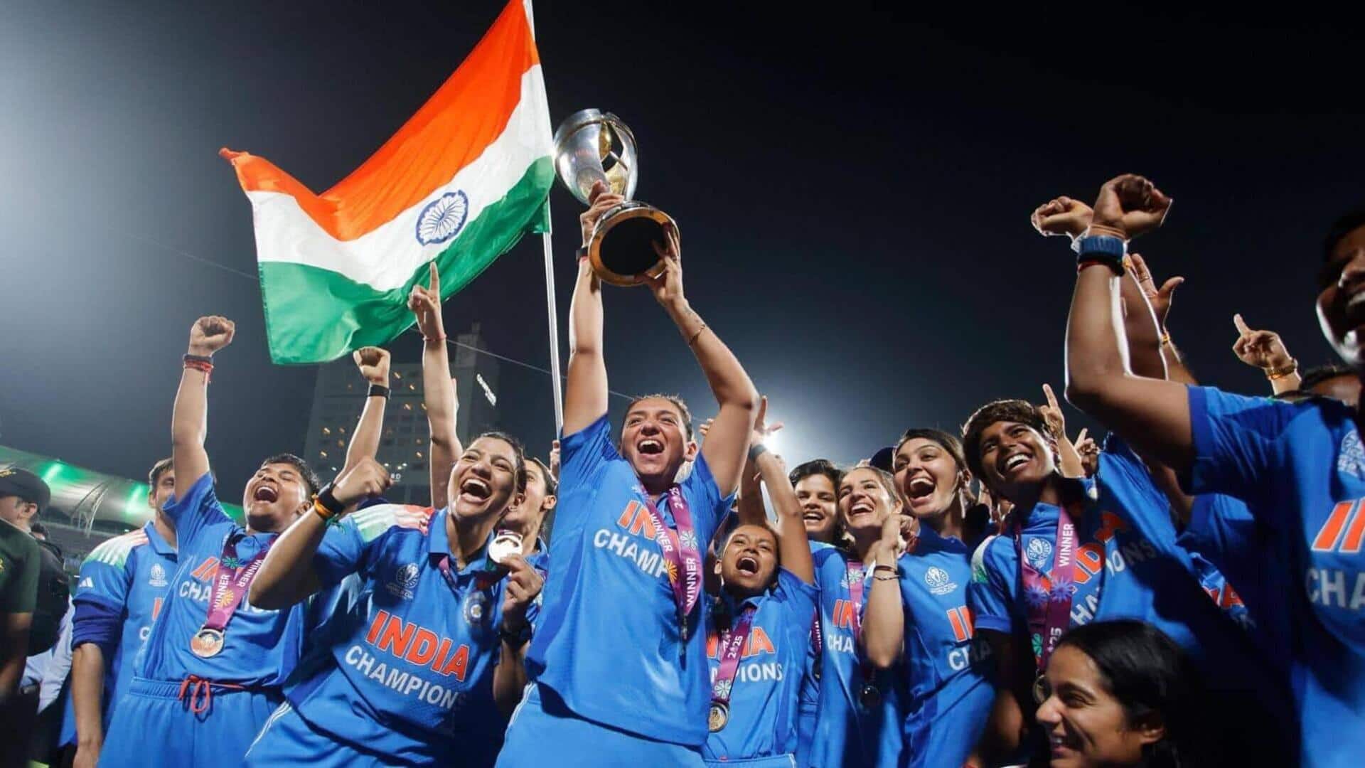 Laureus World Team of Year: Indian women's cricket team nominated