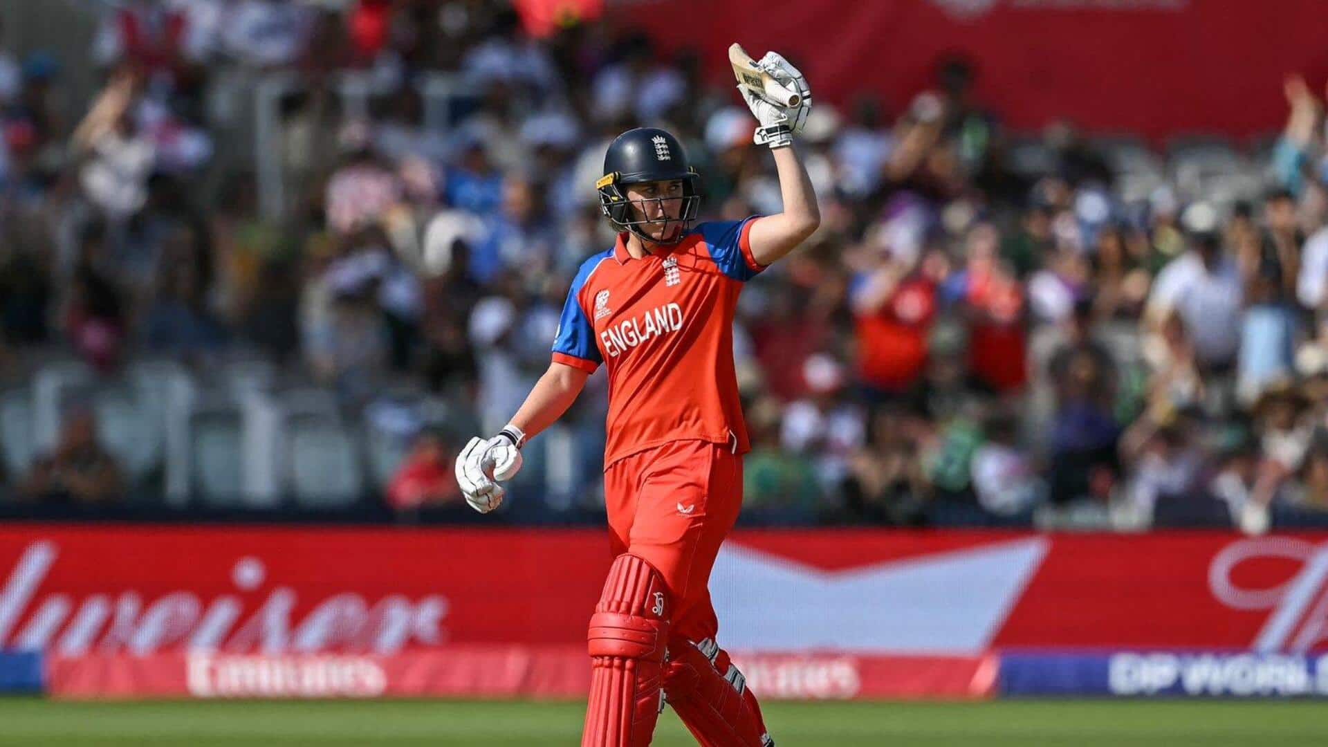 Nat Sciver-Brunt slams her 9th T20 World Cup half-century: Stats