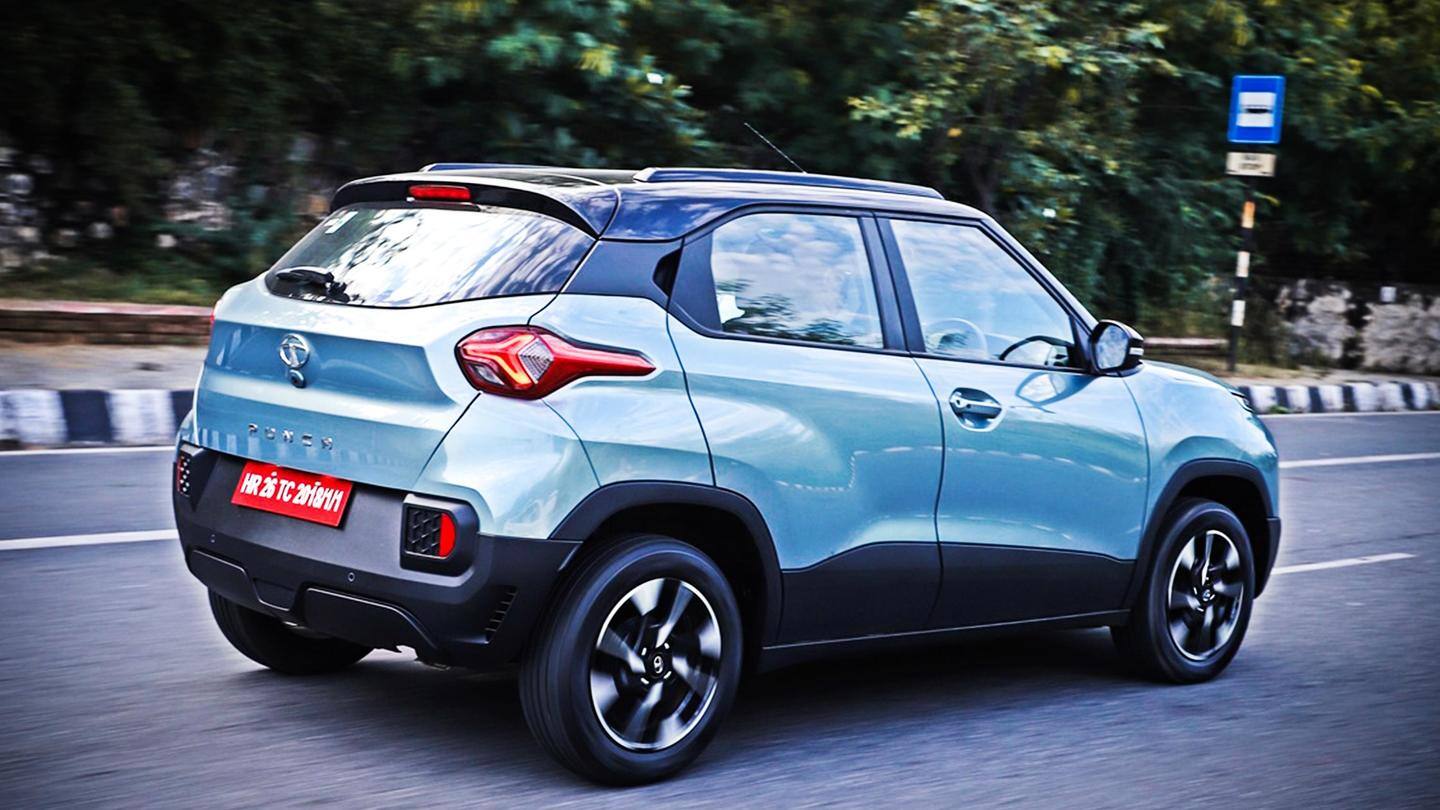 It sports split headlamps and 16-inch alloy wheels It sports split headlamps and 16-inch alloy wheels