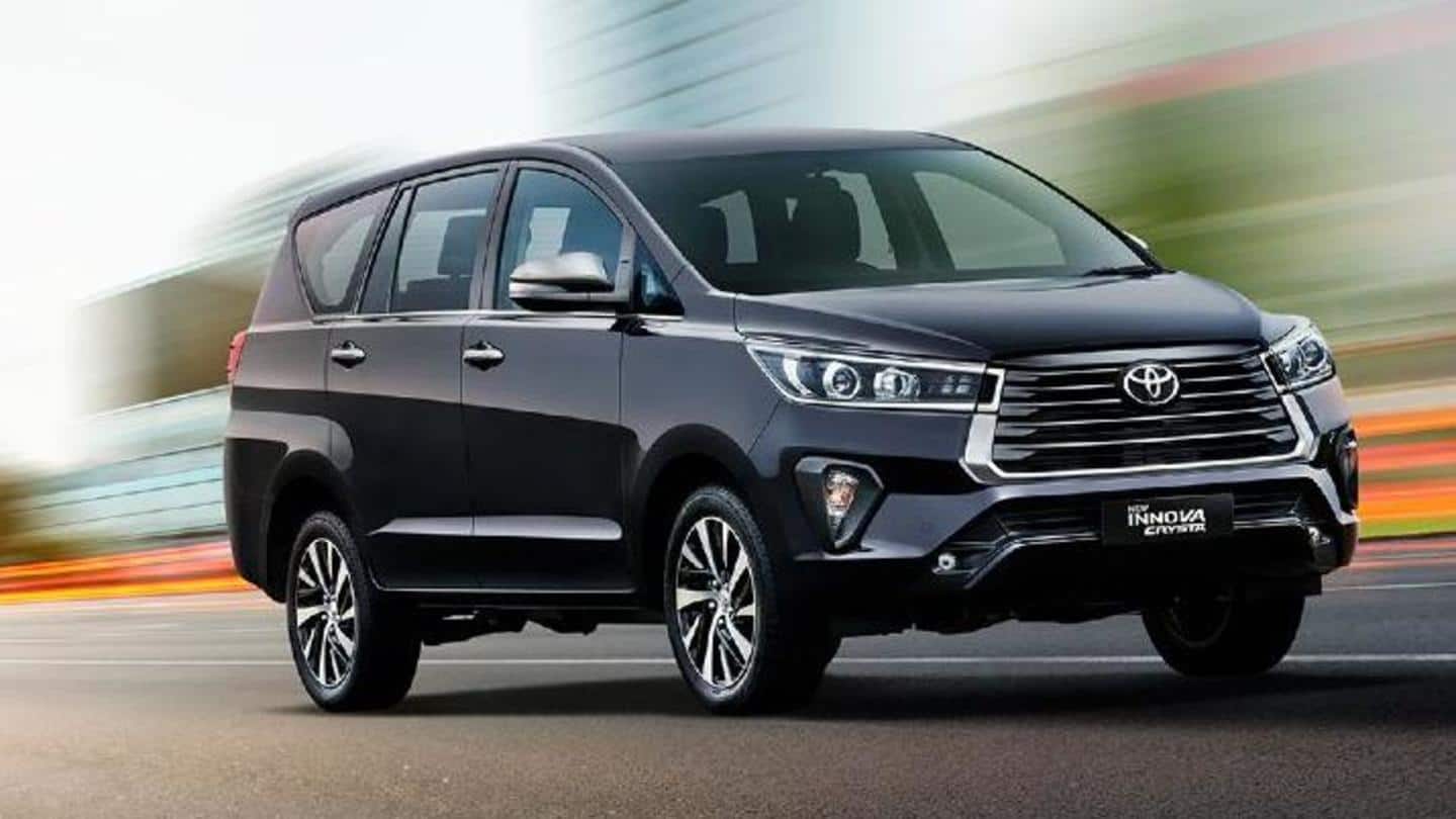 Toyota Innova Crysta Limited Edition goes official with new features
