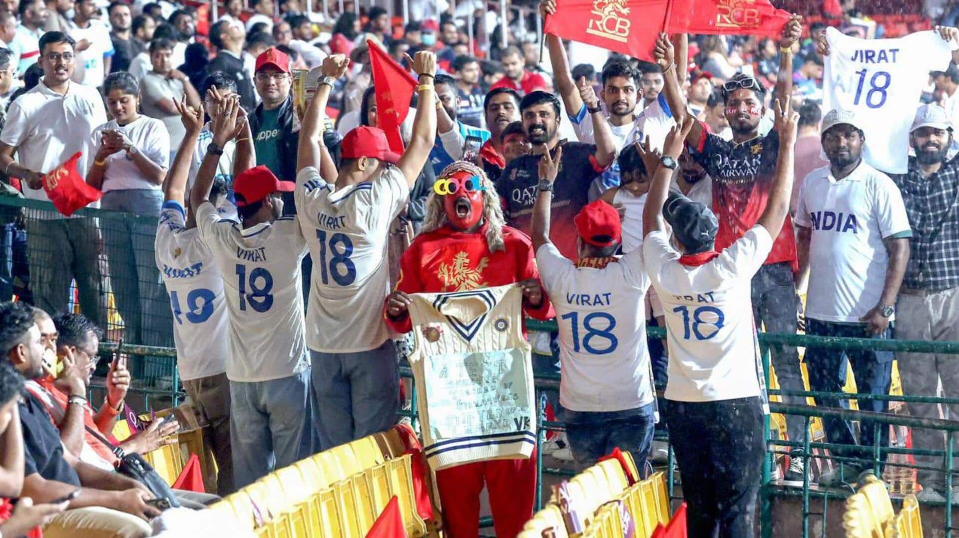 White pigeons pay tribute to Virat Kohli during RCB-KKR clash White pigeons pay tribute to Virat Kohli during RCB-KKR clash