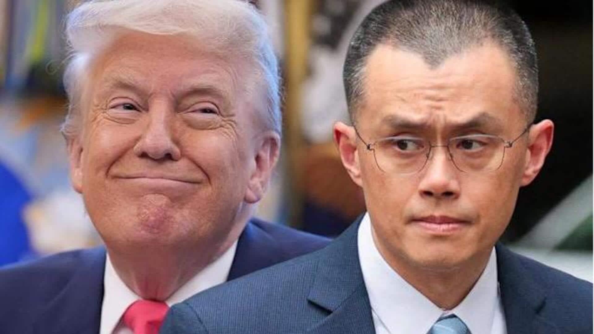 Trump pardons Binance founder: Details here Trump pardons Binance founder: Details here