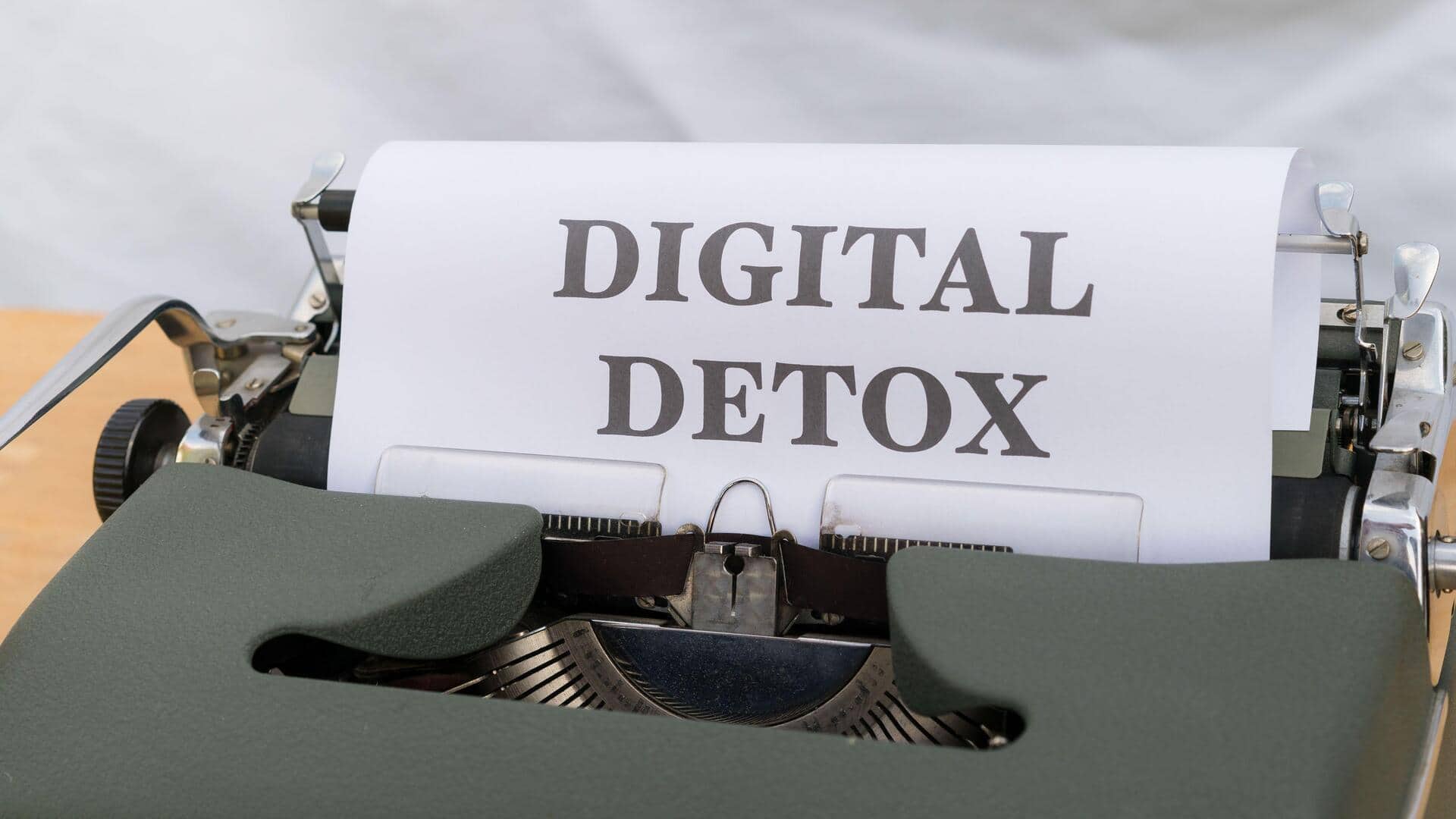 How to do a digital detox without stress