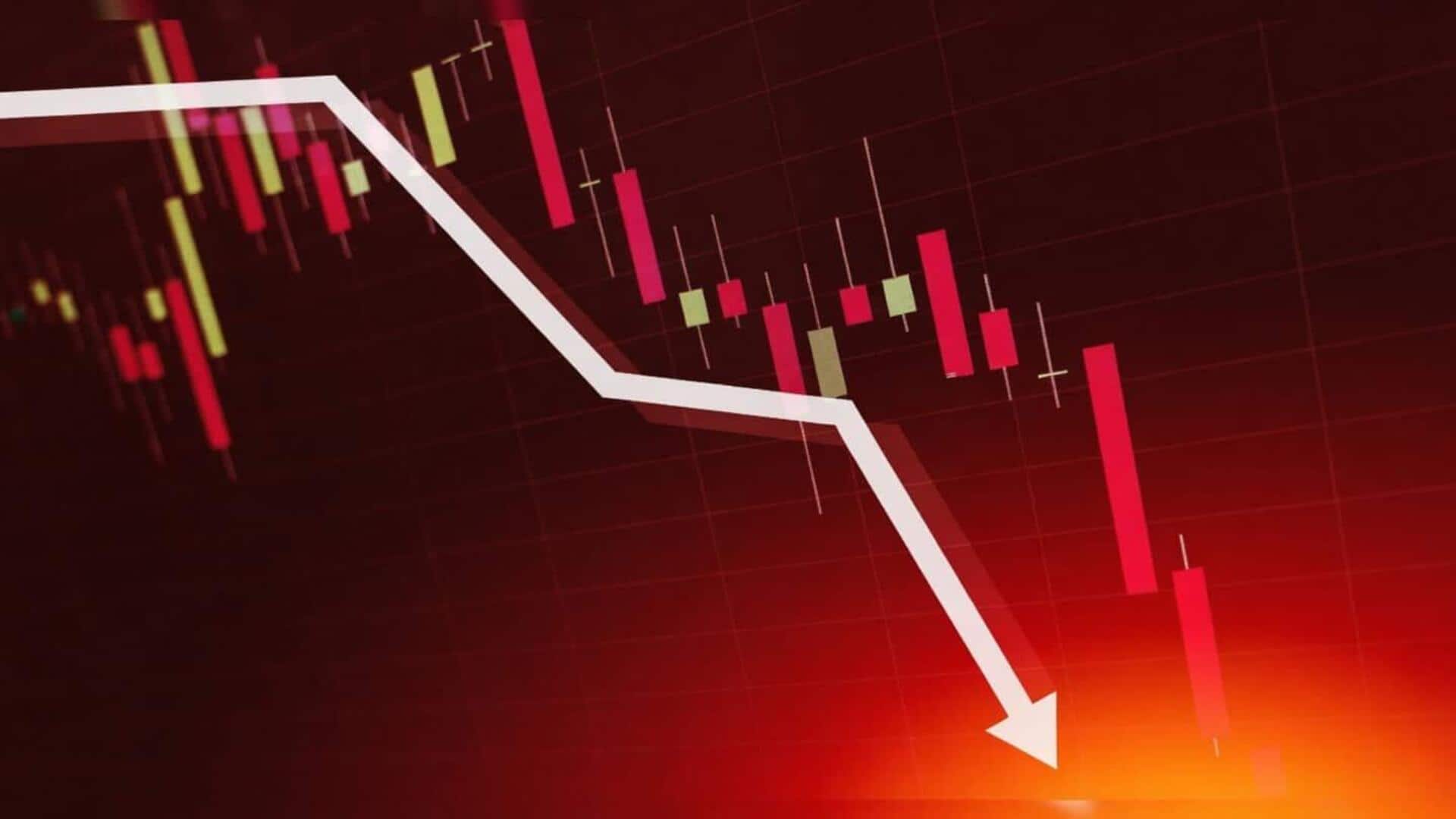 Sensex down over 650 points today: What's the reason?