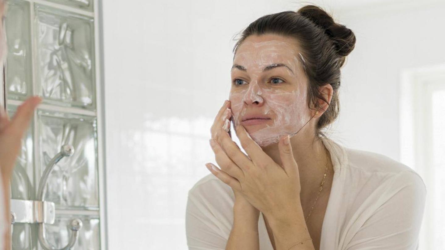 Exfoliating will help remove dead skin cells