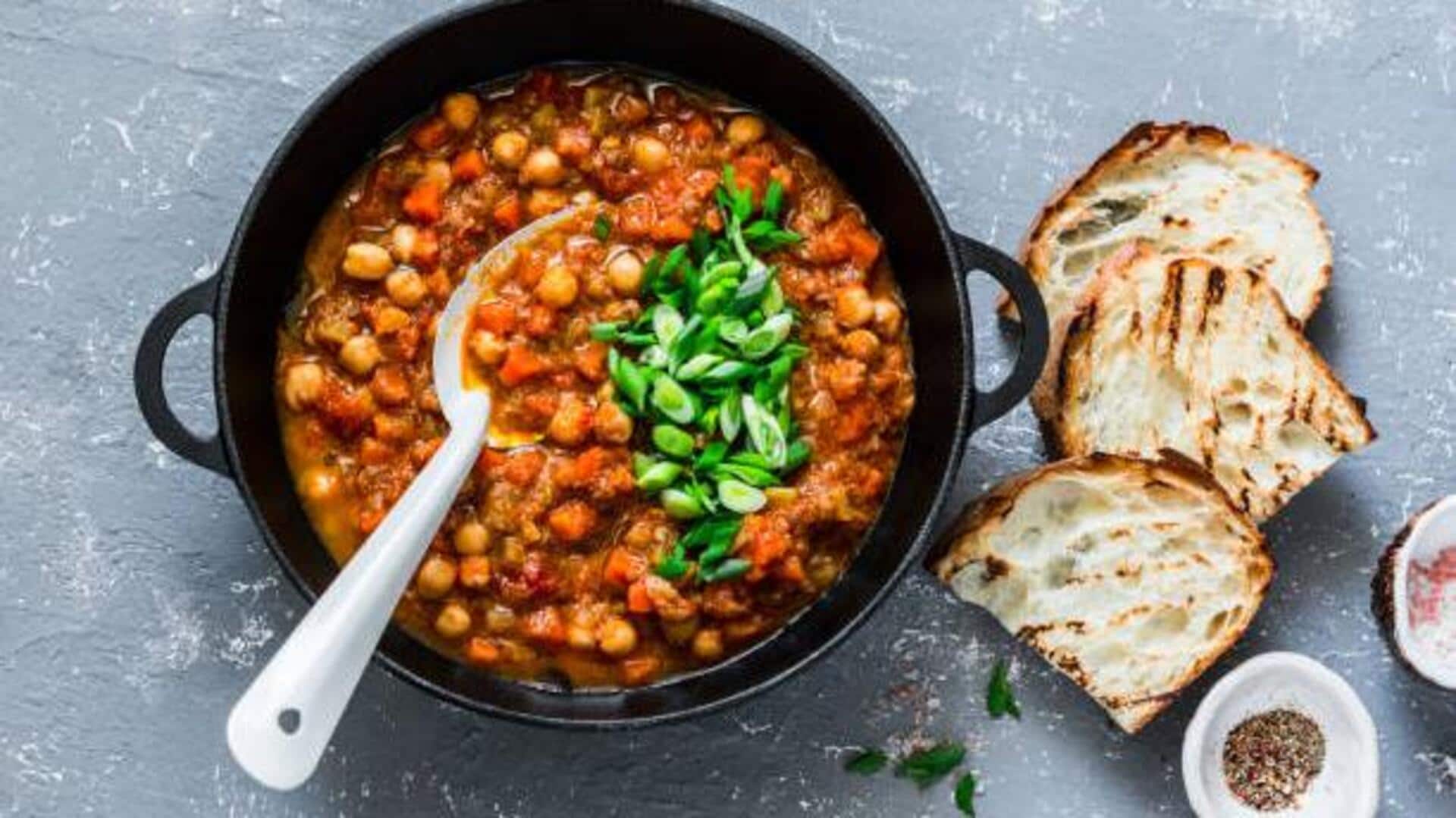 Kickstart your day with this healthy chickpea stew Kickstart your day with this healthy chickpea stew