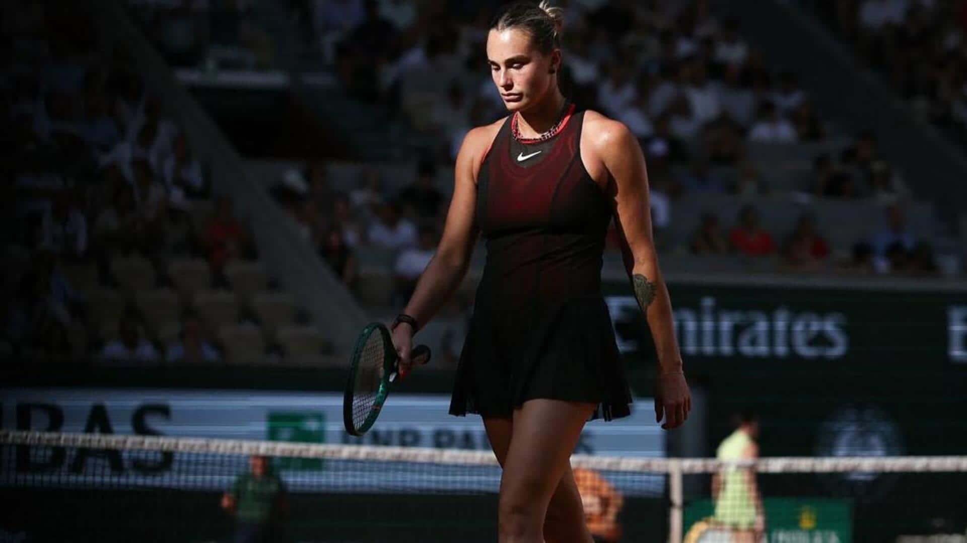 Aryna Sabalenka overcomes Daria Kasatkina at French Open 2026: Stats