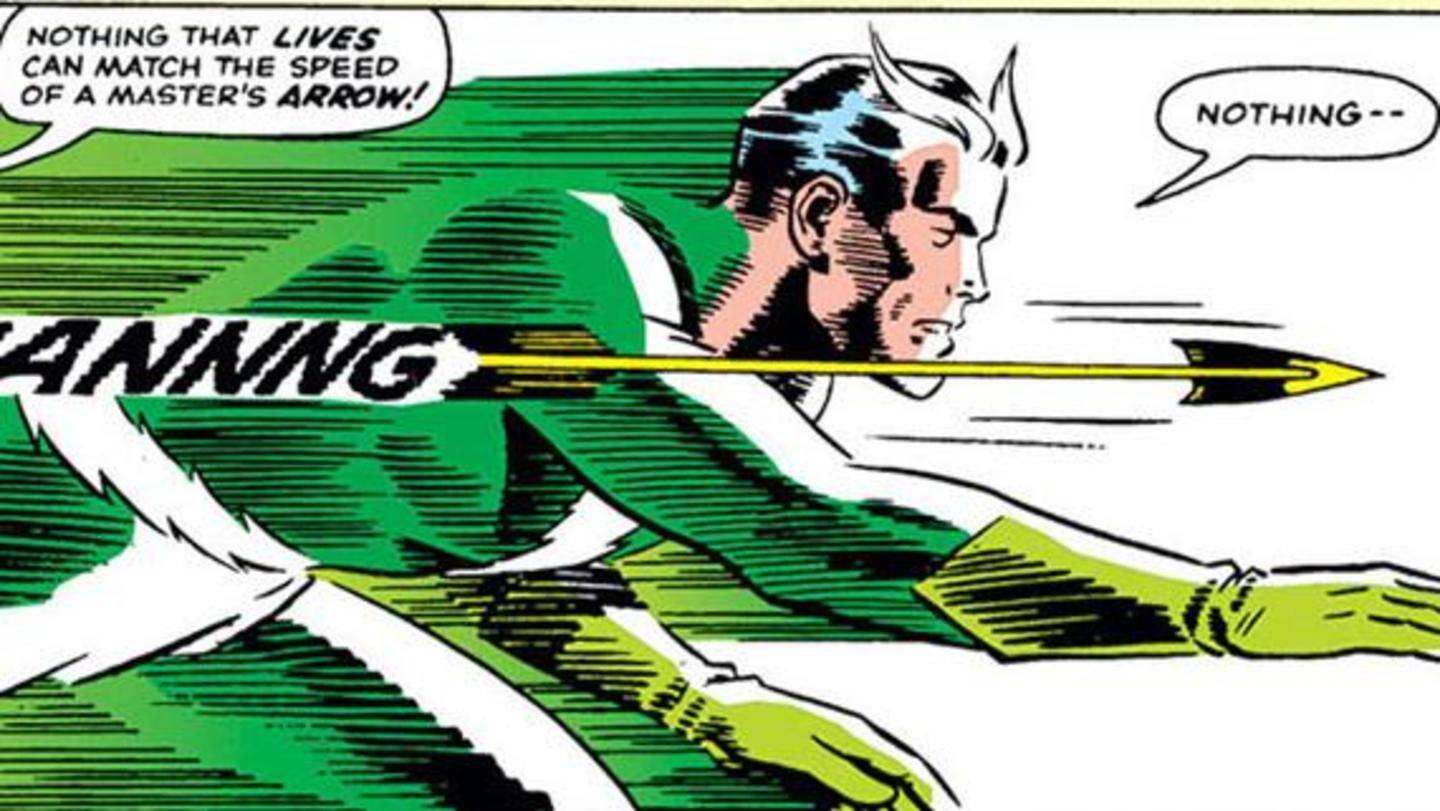 His super-fast powers are the result of an experiment His super-fast powers are the result of an experiment