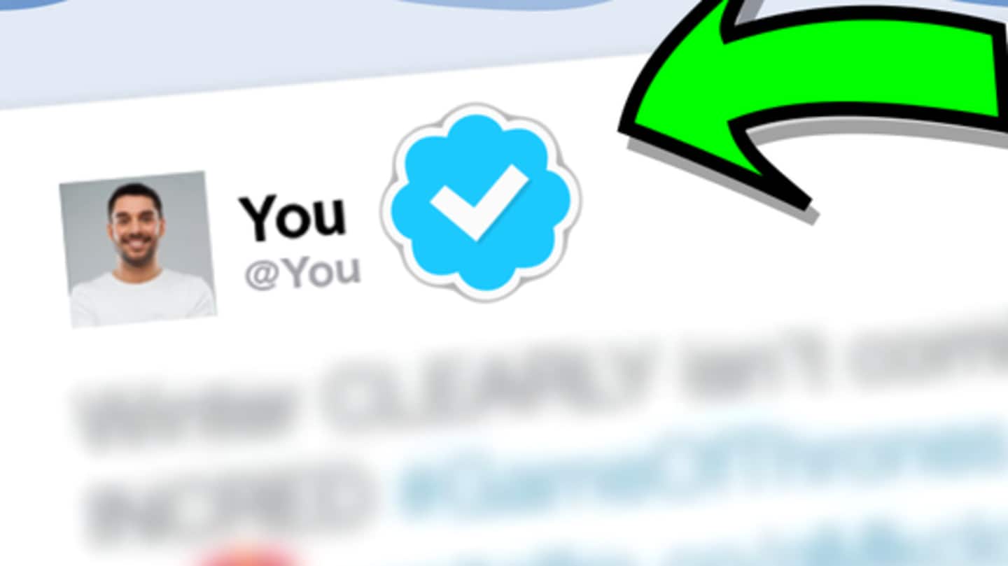 Blue tick denotes authenticity of a Twitter account Blue tick denotes authenticity of a Twitter account