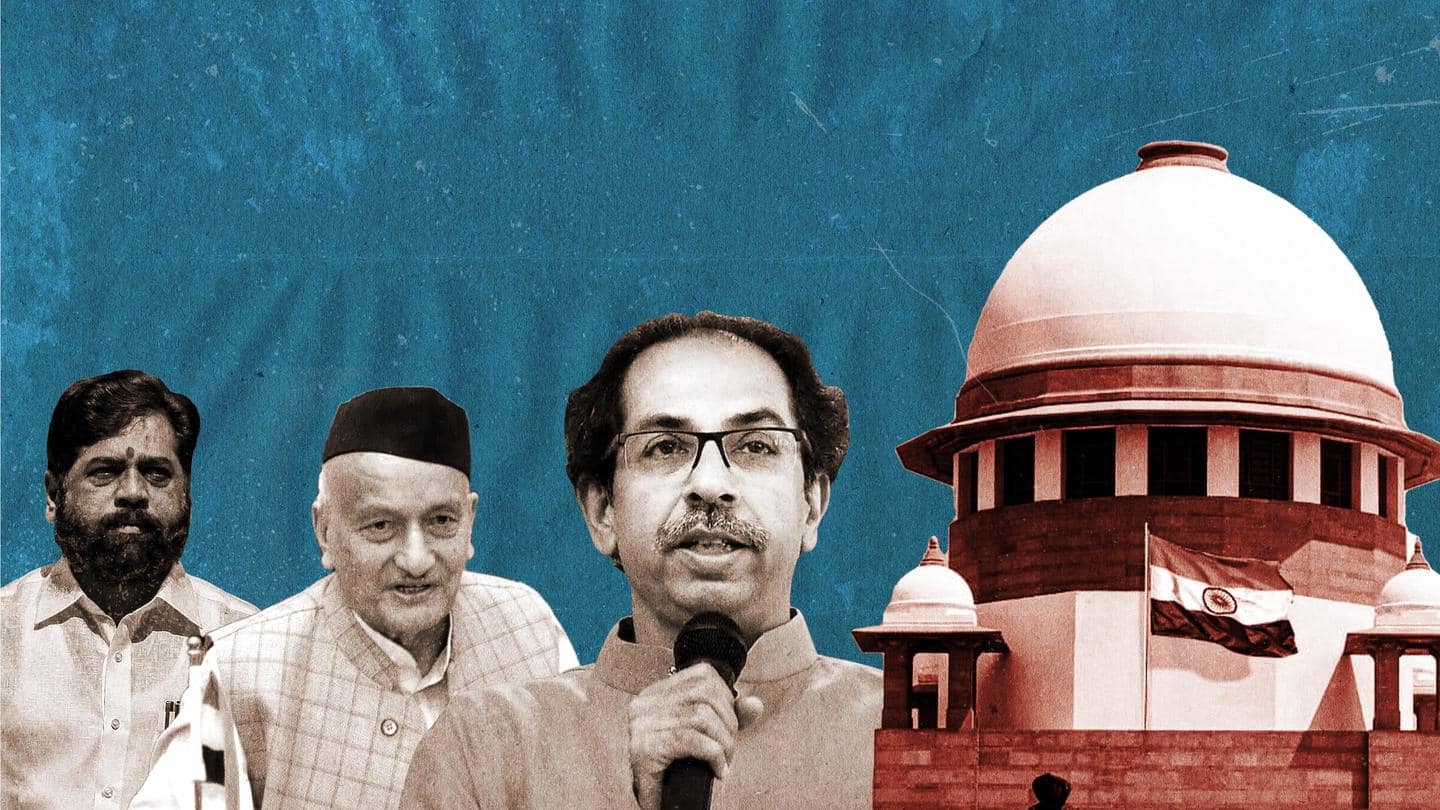 Thackeray moves SC against governor inviting Shinde to form government