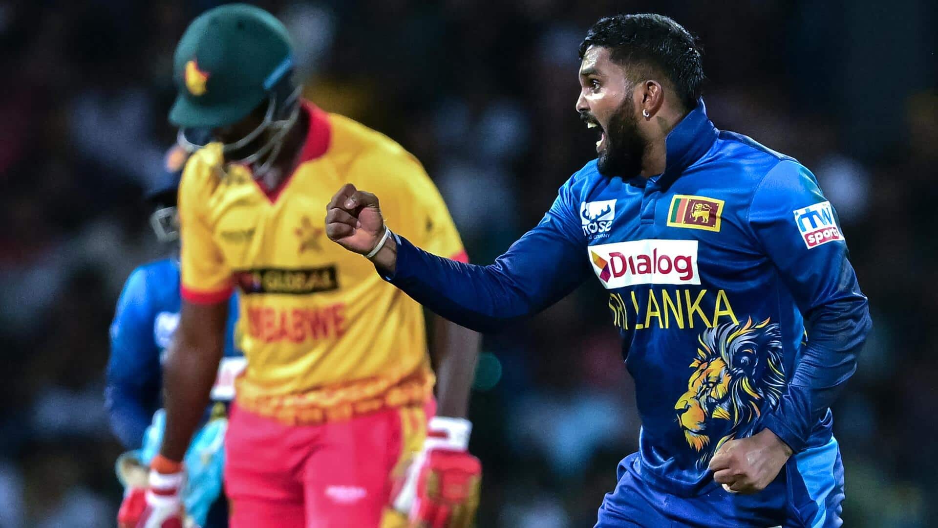 T20I Tri-series, Wanindu Hasaranga rattles Zimbabwe with three-fer: Key stats