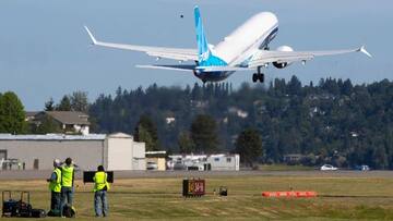 Boeing's newest version of the 737 Max makes first flight
