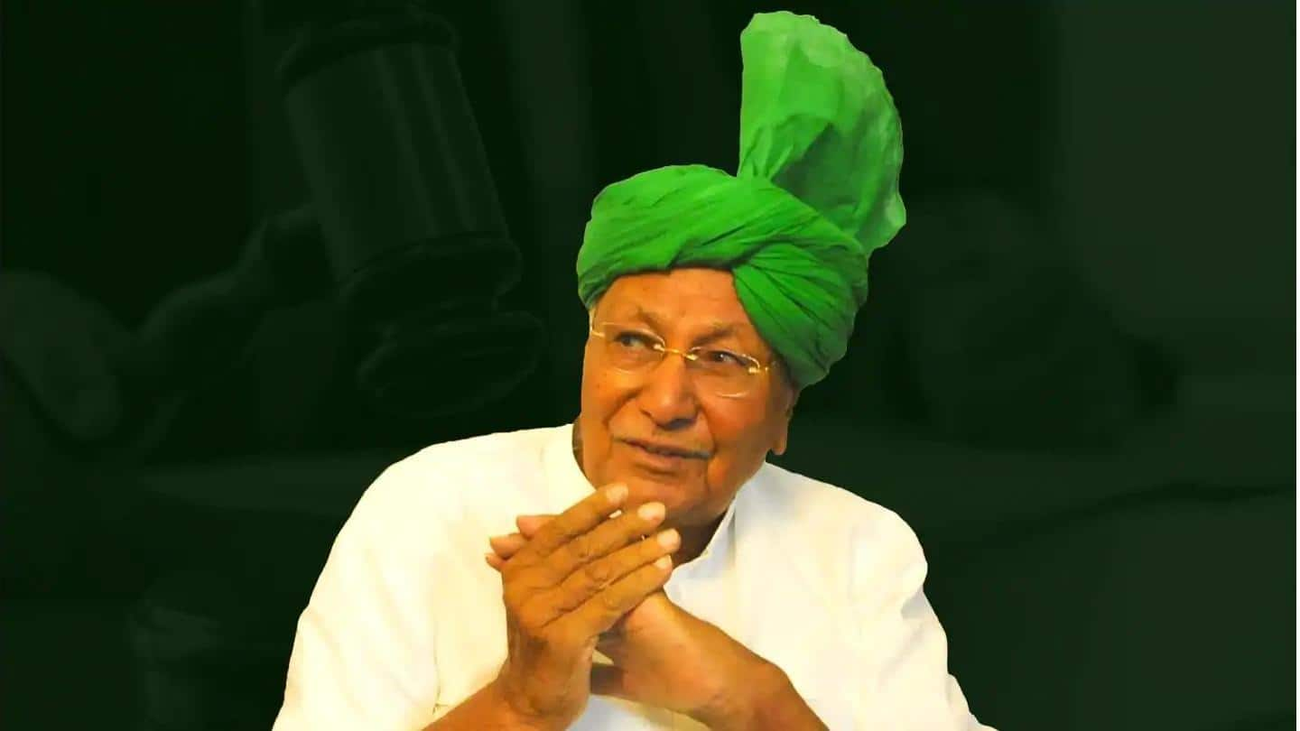 Ex-Haryana CM Om Prakash Chautala gets 4 years in jail