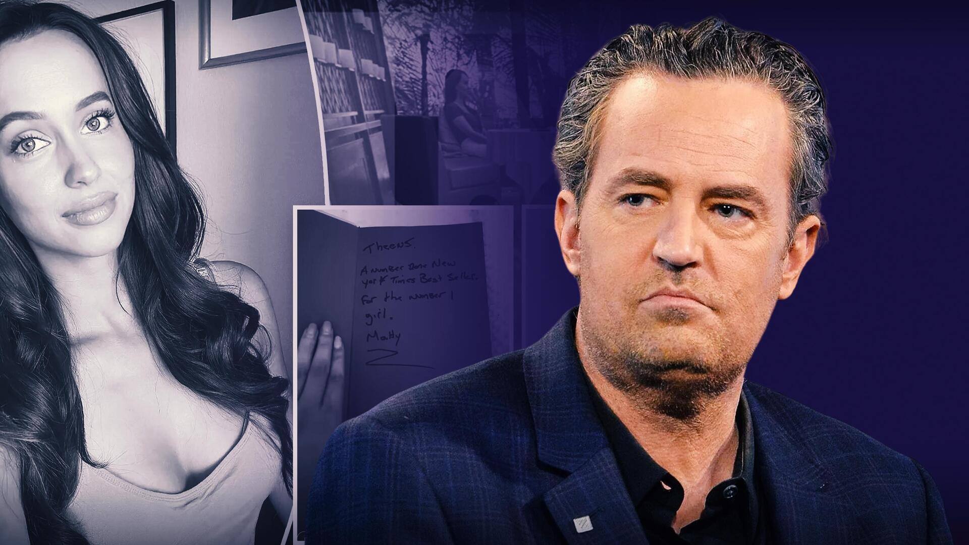 Model recalls meeting Matthew Perry a day before his death