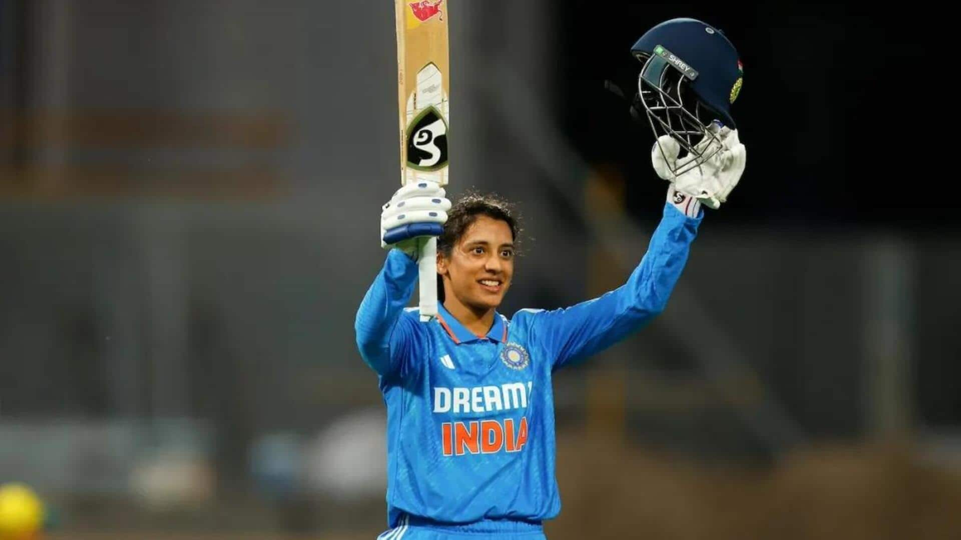 Smriti Mandhana becomes first woman with this record