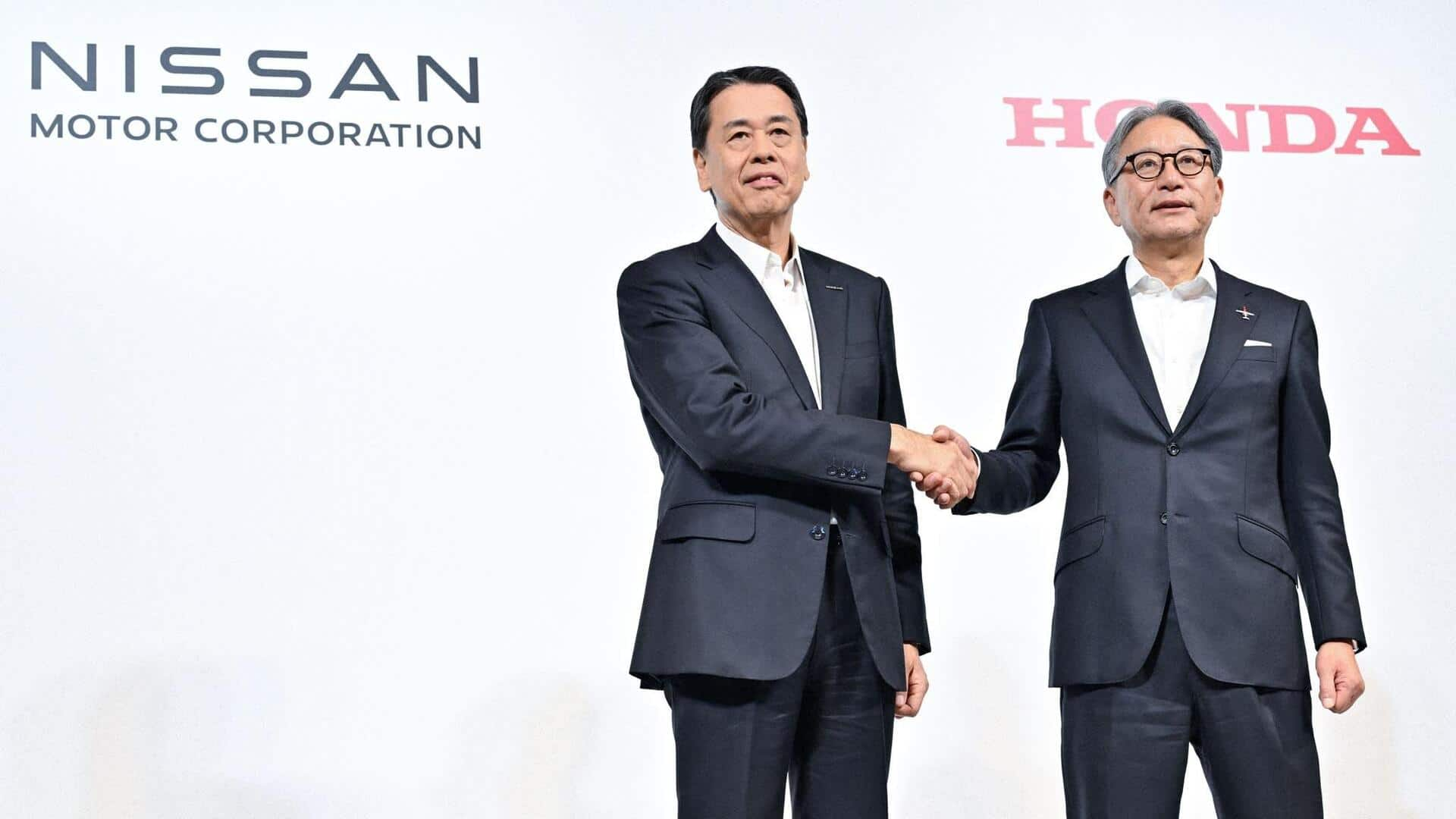 Honda, Nissan begin merger talks to form world's 3rd-largest automaker