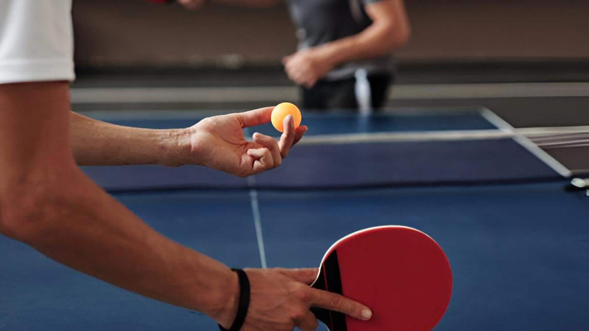 Surprising health benefits of playing table tennis