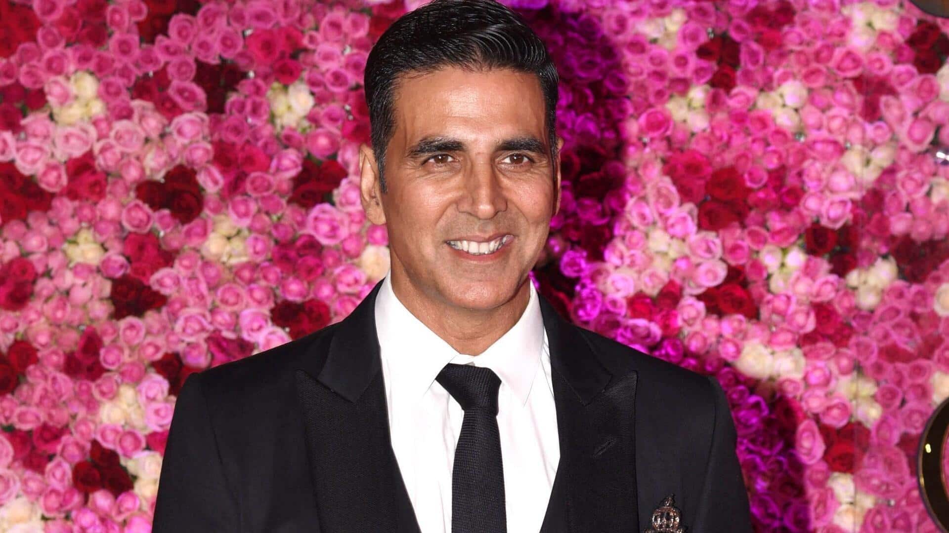 Akshay Kumar begins shooting for alien thriller 'Samuk' 