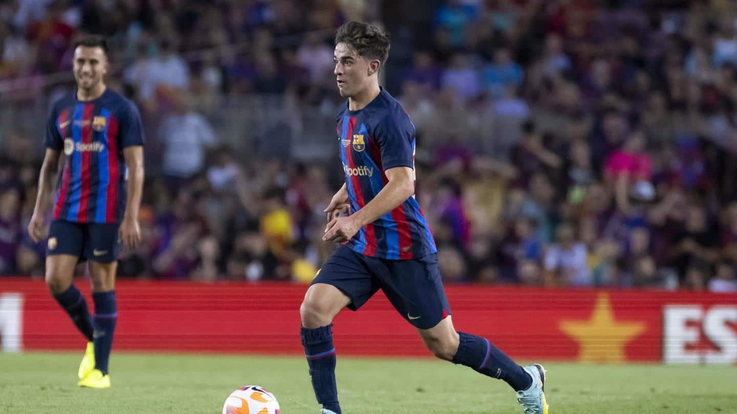 Barcelona's Gavi signs contract extension until 2026: Decoding his stats