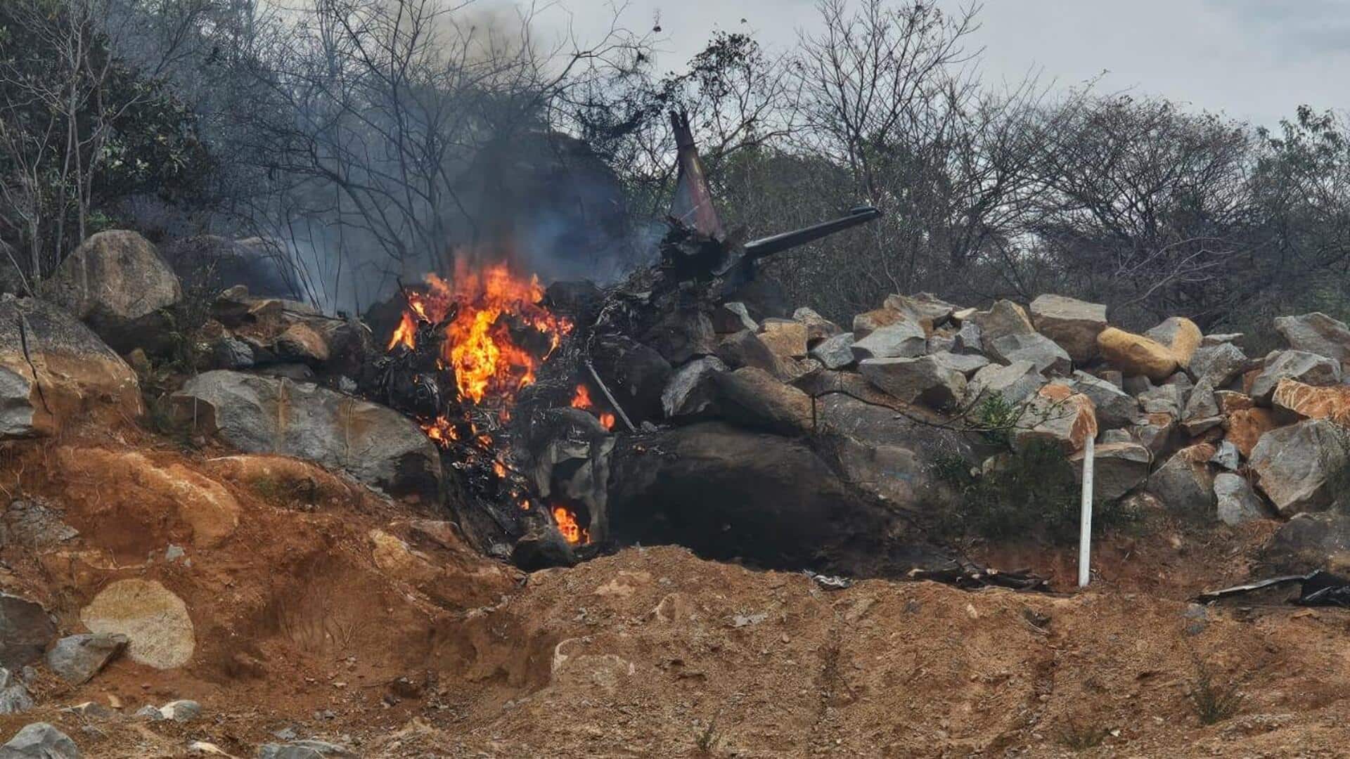 Telangana: 2 pilots killed in IAF trainer aircraft crash