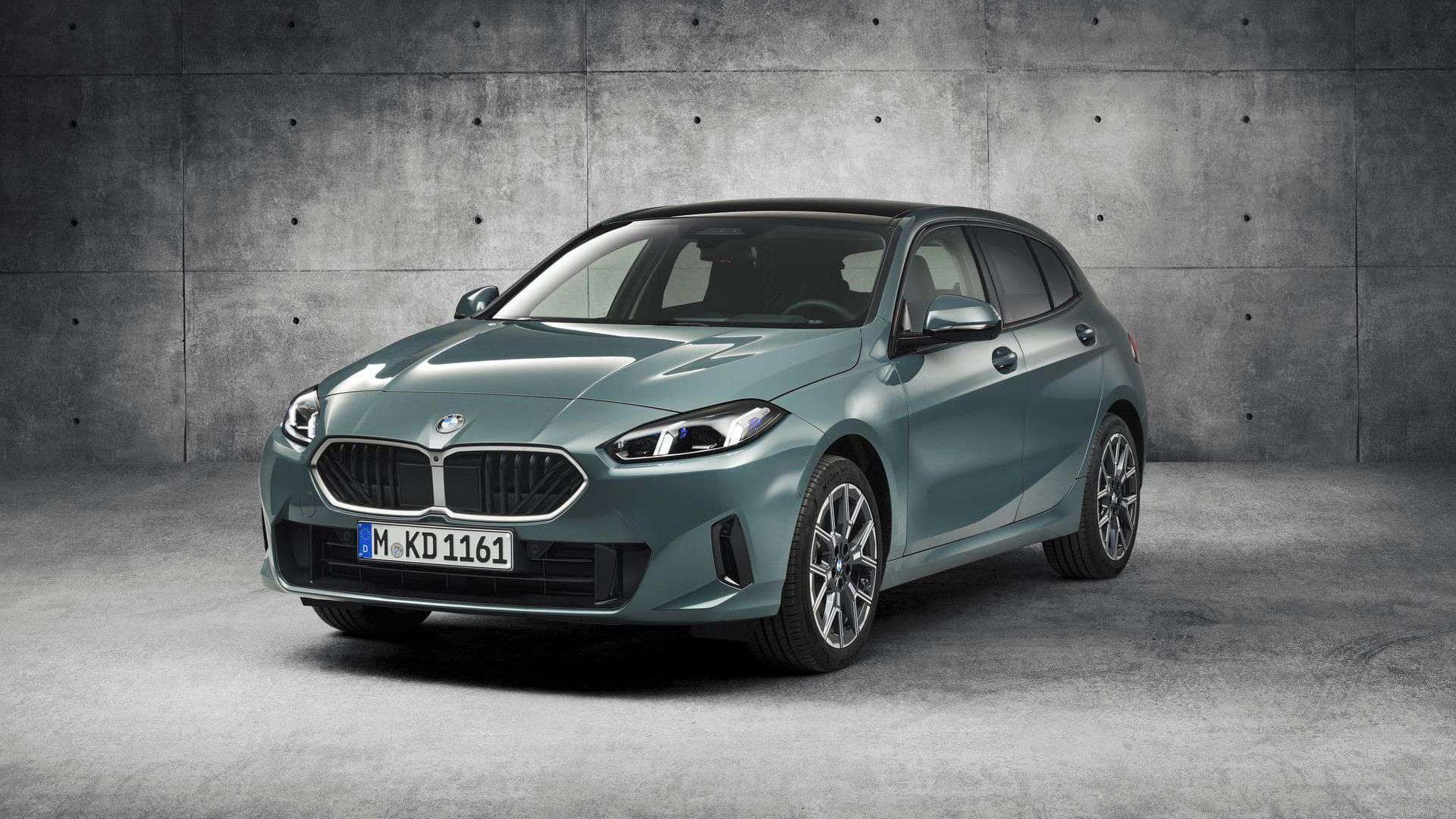 2025 BMW 1 Series debuts with cosmetic changes, upgraded powertrains