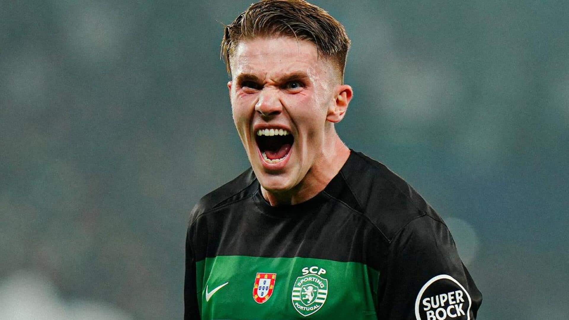 Arsenal agree €73.5m deal for Sporting CP striker Viktor Gyokeres