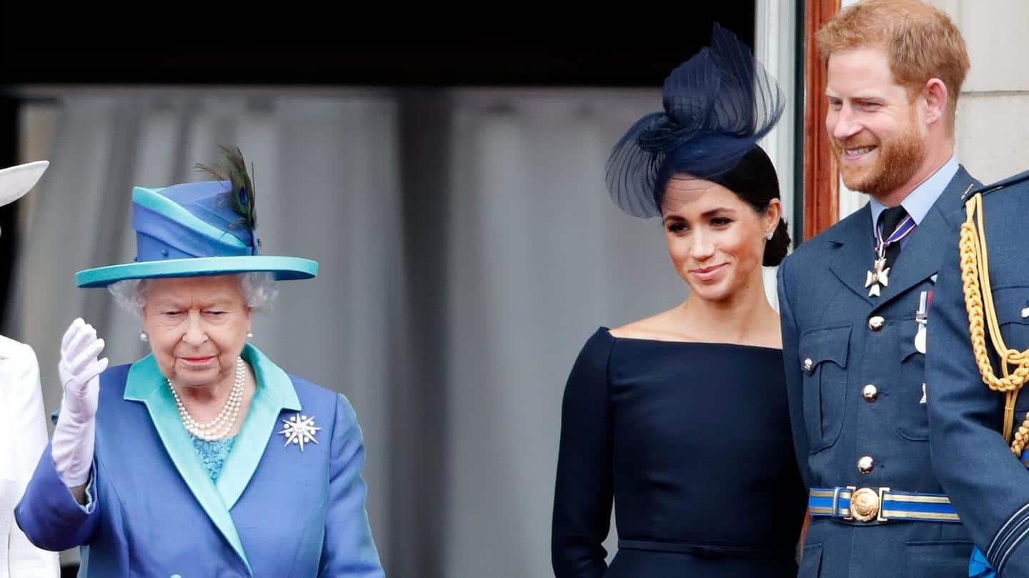 Harry and Markle said they did not 'blindside' the Queen Harry and Markle said they did not 'blindside' the Queen