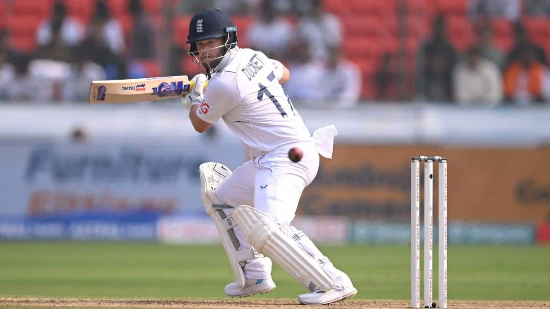 3rd Test: Ben Duckett smashes a whirlwind ton versus India