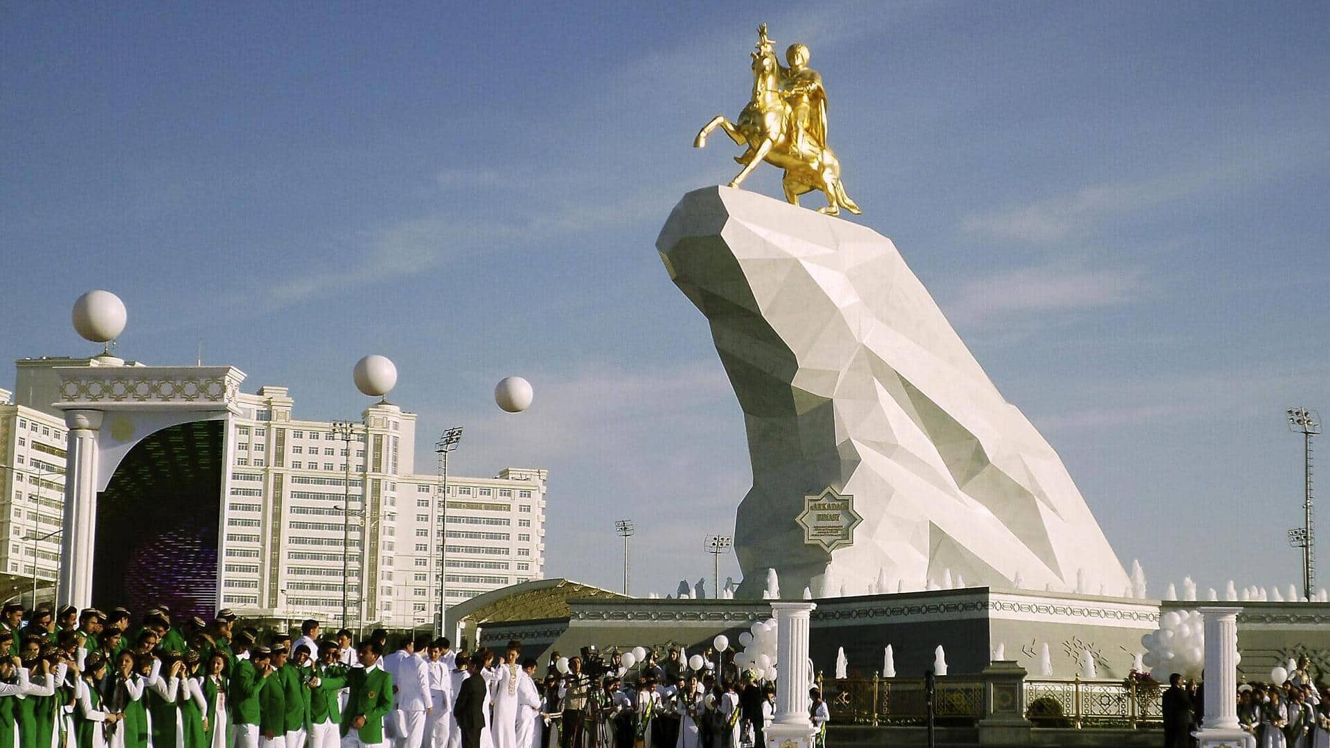 Marvel at Ashgabat's gleaming marvels with this travel guide