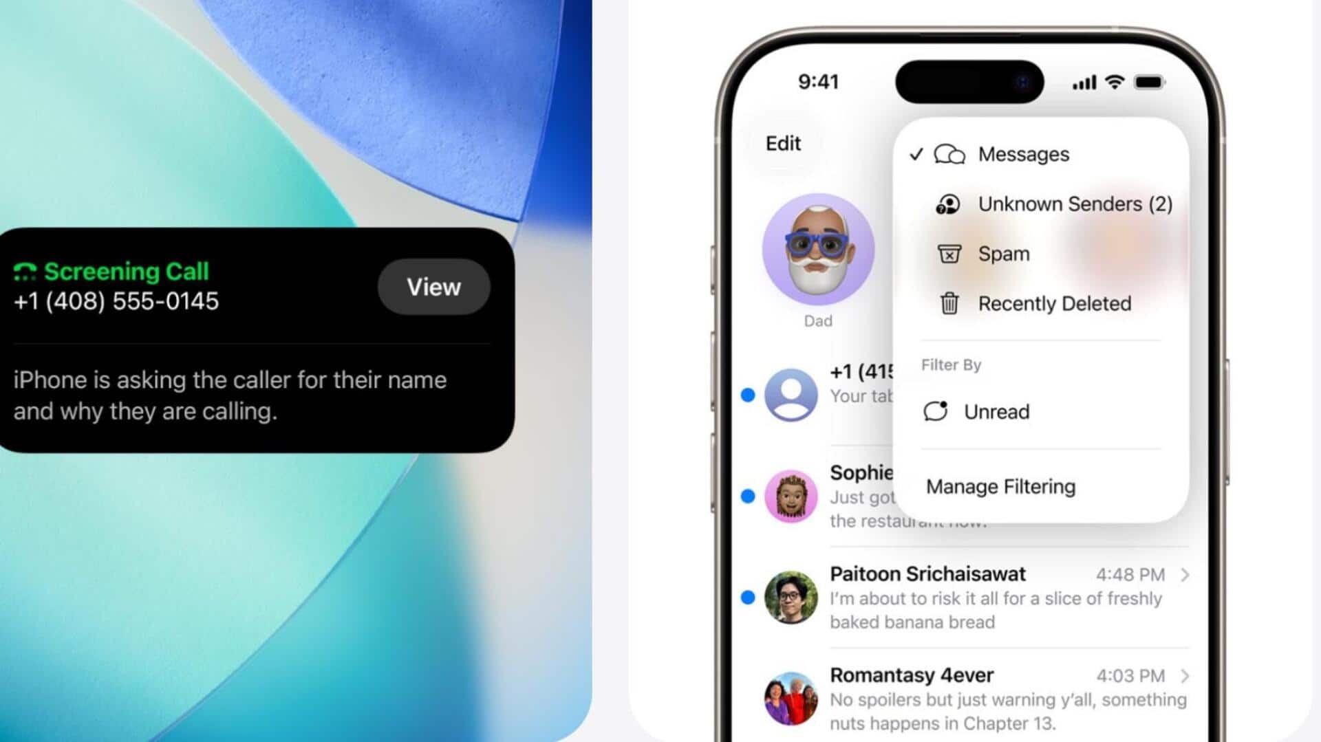 iOS 26 brings new ways to stop spam calls, texts iOS 26 brings new ways to stop spam calls, texts
