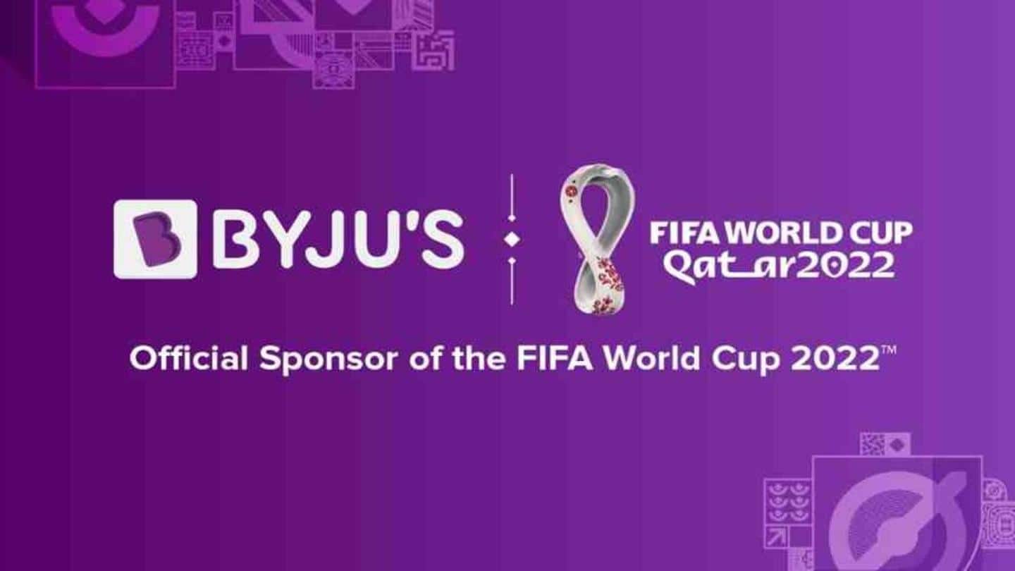 BYJU's becomes first Indian firm to sponsor FIFA World Cup
