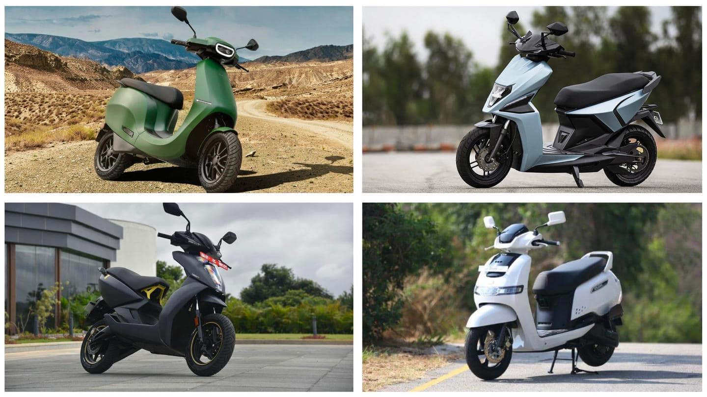 Top 4 electric scooters in India below Rs. 1.5 lakh